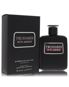 Trussardi Riflesso Streets Of Milano by Trussardi Eau De Toilette Spray 3.4 oz for Men