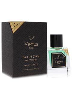 Vertus Eau De Cyan by Vertus Eau De Parfum Spray (Unisex) 3.4 oz for Men