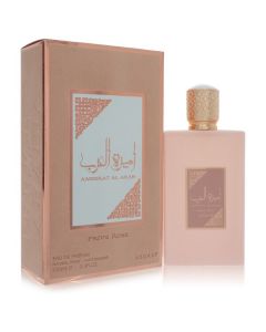 Lattafa Asdaaf Ameerat Al Arab Prive Rose by Lattafa Eau De Parfum Spray (Unisex) 3.4 oz for Women