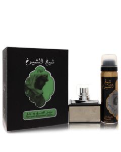 Lattfa Sheikh Al Shuyukh by Lattafa Eau De Parfum Spray With  1.7 oz Deodorant Spray 1.7 oz for Men