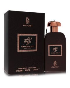 Dumont Murjan Kunooz Al Oud by Dumont Paris Eau De Parfum Spray (Unisex) 3.4 oz for Men