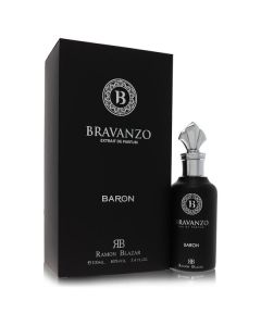 Dumont Bravanzo Baron by Dumont Paris Extrait De Parfum Spray (Unisex) 3.4 oz for Men