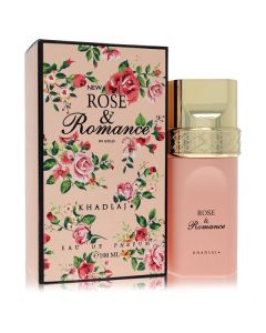 Khadlaj Rose & Romance In Gold by Khadlaj Eau De Parfum Spray 3.4 oz for Women