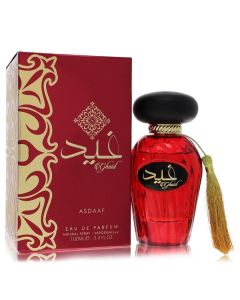 Lattafa Asdaaf Ghaid by Lattafa Eau De Parfum Spray (Unisex) 3.4 oz for Women