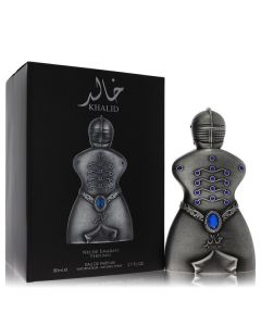 Niche Emarati Khalid by Lattafa Eau De Parfum Spray (Unisex) 2.7 oz for Men