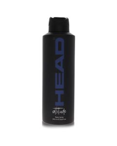 Head Attitude by Head Body Spray 6.8 oz for Men