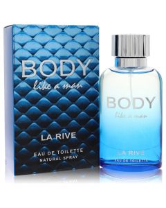 La Rive Body Like A Man by La Rive Eau De Toilette Spray 3 oz for Men