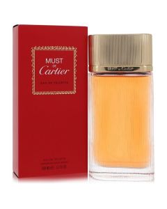 Must De Cartier by Cartier Eau De Toilette Spray 3.3 oz for Women