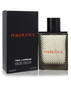 Ted Lapidus Poker Face by Ted Lapidus Eau De Toilette Spray 3.4 oz for Men