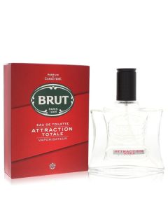 Brut Attraction Totale by Faberge Eau De Toilette Spray 3.4 oz for Men