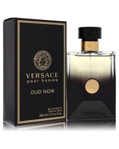 Versace Pour Homme Oud Noir by Versace Eau De Parfum Spray 3.4 oz for Men