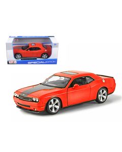 2008 Dodge Challenger SRT8 Orange 1/24 Diecast Model Car by Maisto