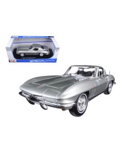 1965 Chevrolet Corvette Silver "Special Edition" 1/18 Diecast Model Car by Maisto