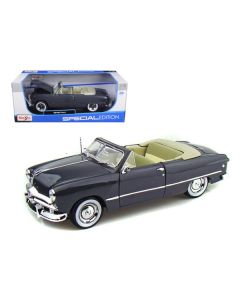 1949 Ford Convertible Gray 1/18 Diecast Model Car by Maisto