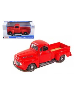 1948 Ford F-1 Pickup Truck Red 1/25 Diecast Model Car by Maisto