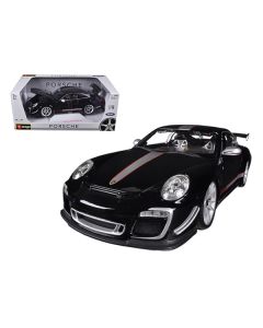 Porsche 911 GT3 RS 4.0 Black 1/18 Diecast Model Car by Bburago