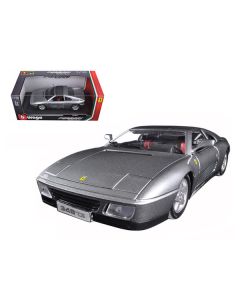 Ferrari 348 TS Grey 1/18 Diecast Model Car by Bburago 