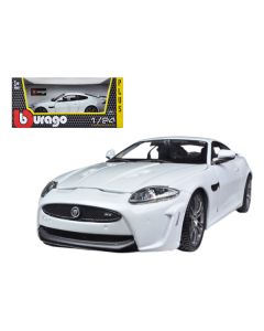 Jaguar XKR-S White 1/24 Diecast Car Model by Bburago