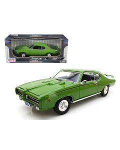 1969 Pontiac GTO Judge Green 1/18 Diecast Car Model by Motormax