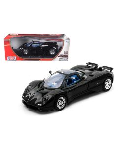 Pagani Zonda C12 Black 1/18 Diecast Model Car by Motormax