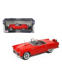 1956 Ford Thunderbird Red 1/18 Diecast Model Car by Motormax