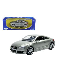 2007 Audi TT Coupe Grey 1/18 Diecast Car Model by Motormax