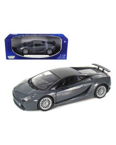 Lamborghini Gallardo Superleggera Grey 1/18 Diecast Model Car by Motormax