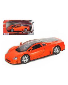 Volkswagen Nardo W12 Orange 1/24 Diecast Car Model by Motormax