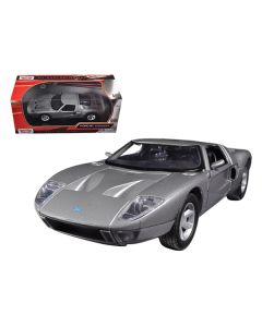 Ford GT Silver 1/24 Diecast Car Model by Motormax