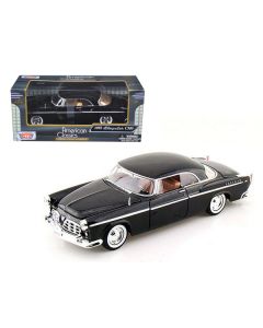 1955 Chrysler C300 Black 1/24 Diecast Model Car by Motormax