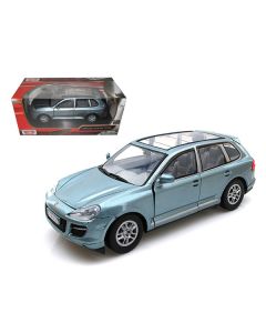 Porsche Cayenne Turbo Grey 1/24 Diecast Car Model by Motormax