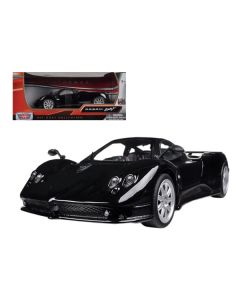 Pagani Zonda F Black 1/24 Diecast Car Model by Motormax