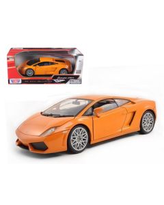 Lamborghini LP 560-4 Orange 1/18 Diecast Car Model by Motormax