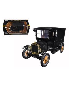 1925 Ford Model T Paddy Wagon Black 1/24 Diecast Model Car by Motormax