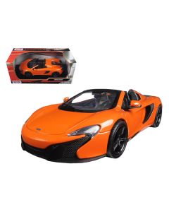 McLaren 650S Spider Orange 1/24 Diecast Model Car by Motormax