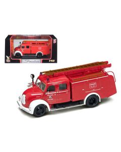 1961 Magirus Deutz Mercur TLF-16 Red/White 1/43 Diecast Model Car by Road Signature