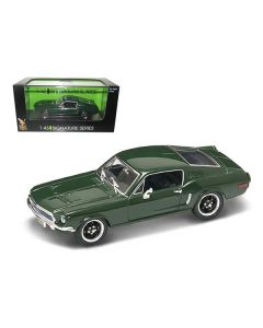 1968 Ford Mustang GT Green 1/43 Diecast Car Model Signature Series by Road Signature