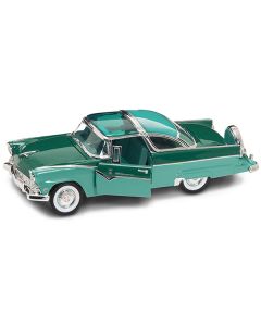 1955 Ford Fairlane Crown Victoria Green 1/18 Diecast Model Car by Road Signature