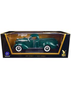 1937 Studebaker Express Pickup Truck Green 1/18 Diecast Model Car by Road Signature