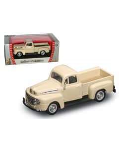 1948 Ford F-1 Pickup Truck Cream 1/43 Diecast Model Car by Road Signature