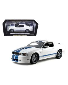 2011 Ford Shelby Mustang GT350 White 1/18 Diecast Model Car by Shelby Collectibles