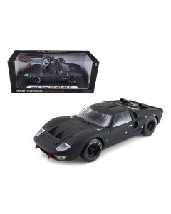 1966 Ford GT-40 GT40 MK 2 Matt Black 1/18 Diecast Car Model by Shelby Collectibles