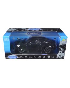 Bentley Continental Supersports Black 1/18 Diecast Car Model by Welly