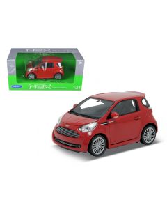 Aston Martin Cygnet Red 1/24 Diecast Car Model by Welly