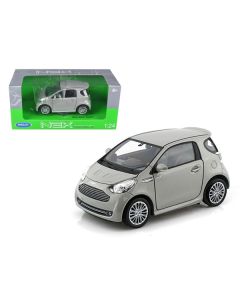 Aston Martin Cygnet Silver 1/24 Diecast Model Car by Welly