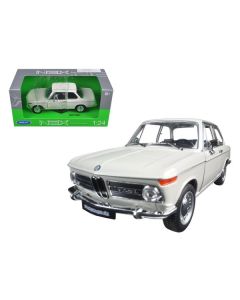 BMW 2002 ti Cream 1/24 Diecast Model Car by Welly