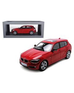 BMW F20 1 Series Red 1/18 Diecast Car Model by Paragon