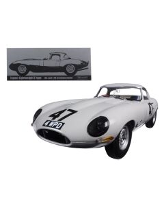 1963 Jaguar Lightweight E-Type #47 "Coombs 4 WPD" 1/18 Diecast Model Car by Paragon 