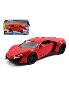 Lykan Hypersport Red "Fast & Furious 7" (2015) Movie 1/24 Diecast Model Car by Jada