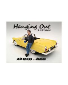 "Hanging Out" James Figure For 1:18 Scale Models by American Diorama